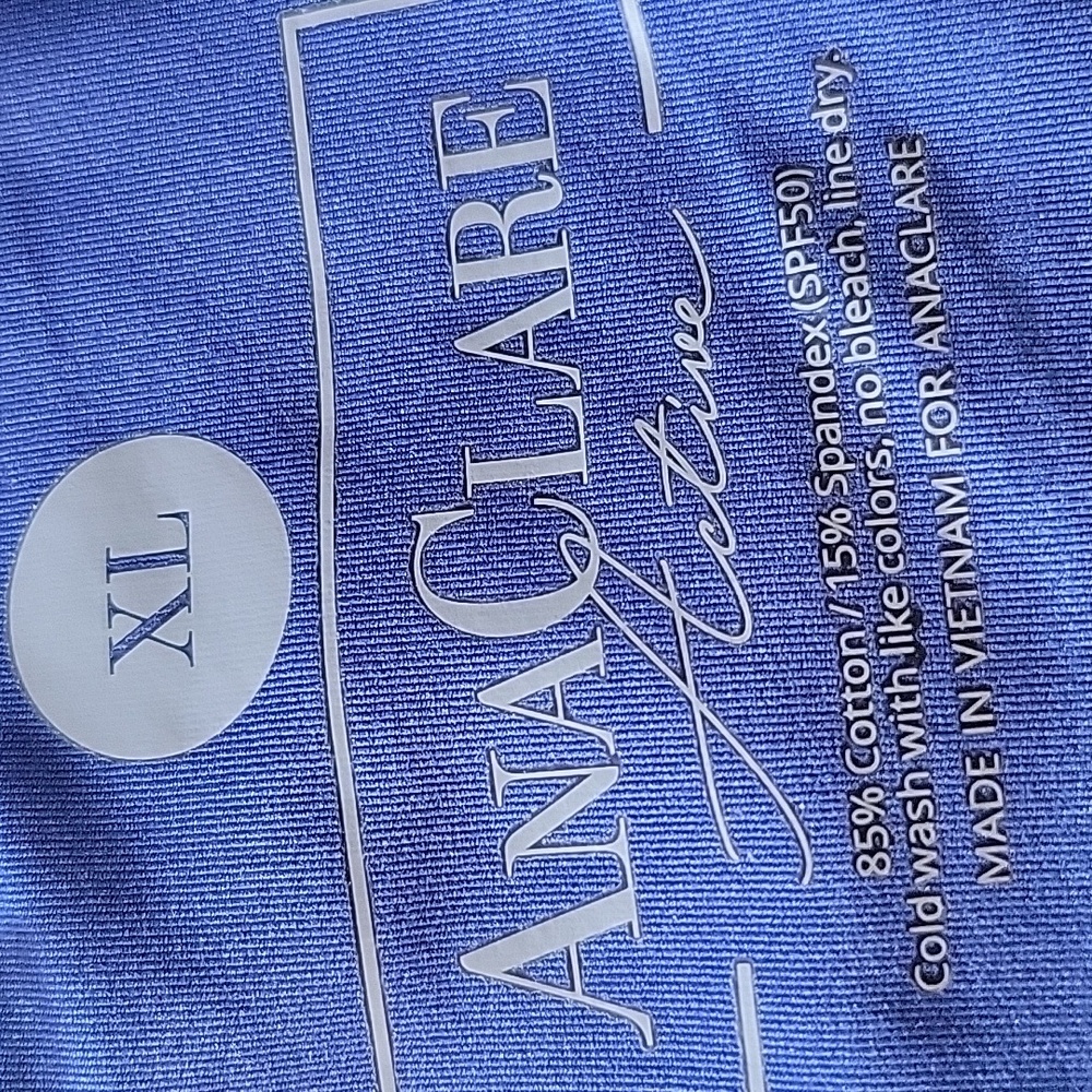 NWT AnaClare Logan Skort Destiny Blue & White Sailboat Nautical Sailor Golf XL - Picture 6 of 7